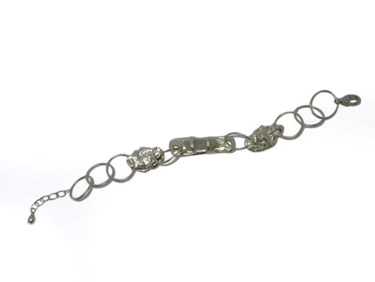 RRB bracelet with aquamarine